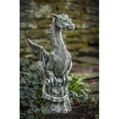 Abraxas Dragon Fantasy & Sci-Fi Garden Statue