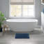 1 tapis de salle de bain réversible 100% coton touffeté à 3 000 g / m² 24 po x 44 po-118510020