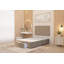 Alyssa Velvet Divan Bed Set Sprung Memory Foam Mattress & Headboard with Drawers-313491992-313491993-313689166