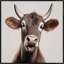 Moo-dy Vibes Only 3 - Framed-1574538380