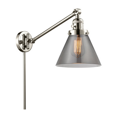 Cone 1 Light  Swing Arm