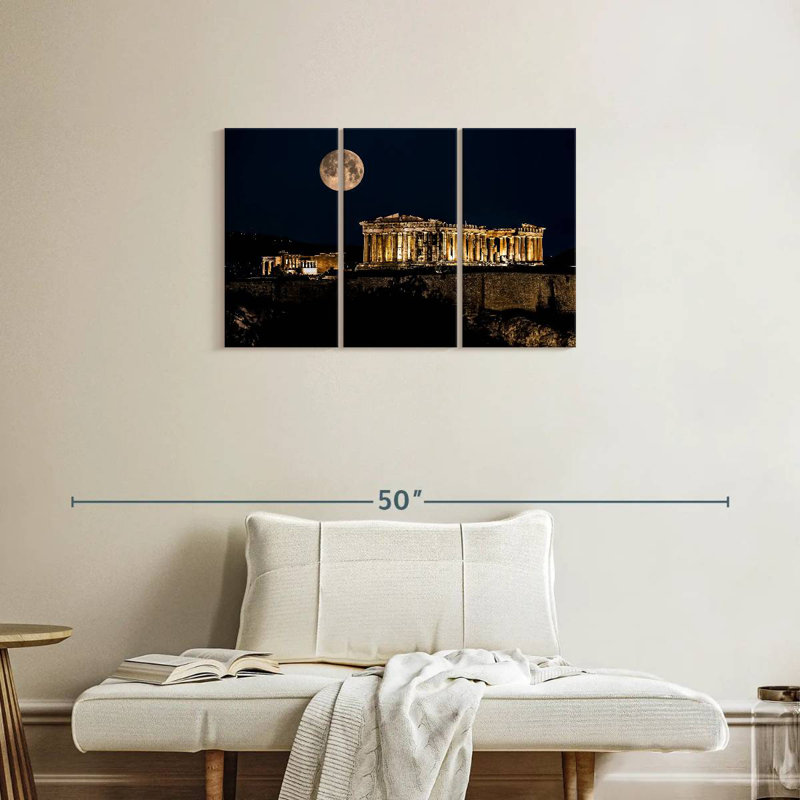 Senne Parthenon, 20" H x 33" W