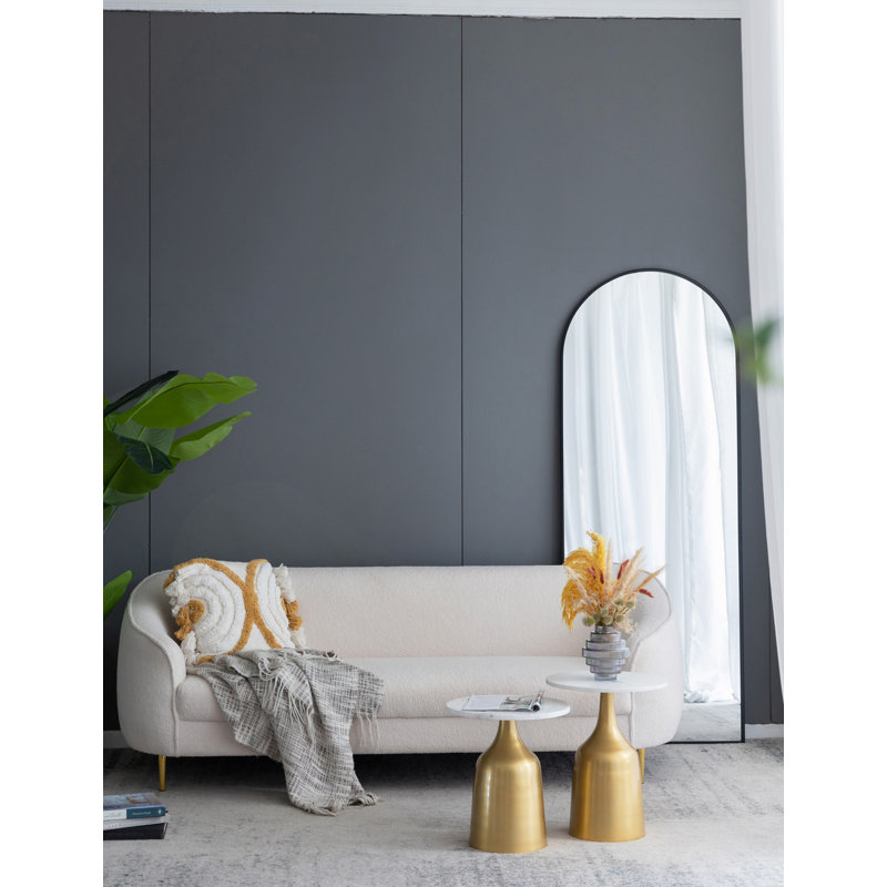 Miroir Celine, Noir, 74 po x 28 po