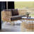 Twist Round Outdoor Coffee Table ,-70344611-70344599