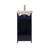 18" Mini Single Bathroom Vanity With Ceramic Top For  Small Space-826364883
