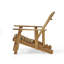Chaise Adirondack en bois massif Sirkanungo-1929370118