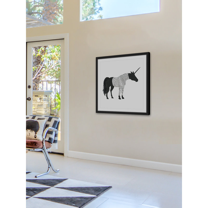 «Save the Unicorns», reproduction encadrée, H 32 po x l 32 po