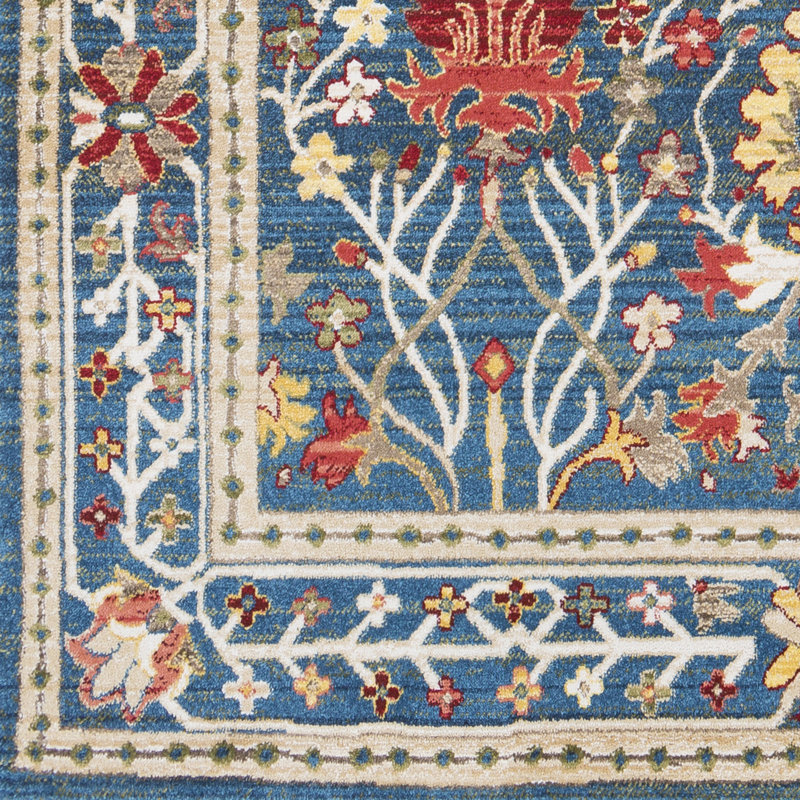 Hasrat Floral Indoor Rug, Runner 2'6" x 7'10"