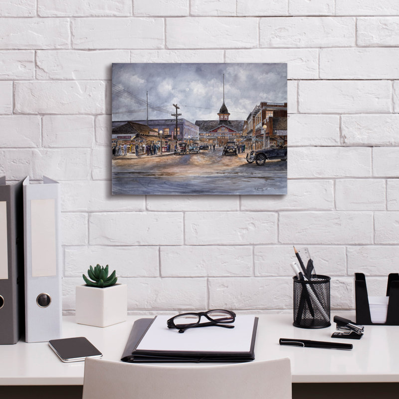 «Balboa by Moonlight, Ca 1920» par Stanton Manolakas, art mural sur toile, L 16 po x H 12 po