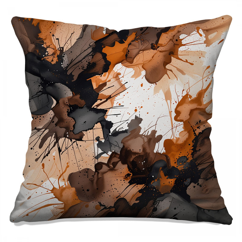 Coussin Abstract Art, 16 x 16 inches
