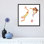 «Two Old Men and Dog», peinture sur toile tendue