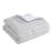 Ivy 3-Piece Grey Puckered Seersucker Cotton Comforter Set-94551350-94551349