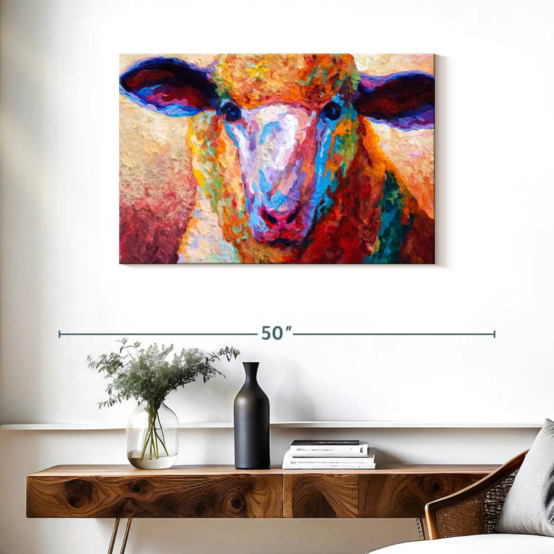 Brampt Dorset Ewe, 24" H x 36" W