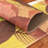 Caisi Geometric Water Resistant Anti-Fatigue Non-Skid Kitchen Mat