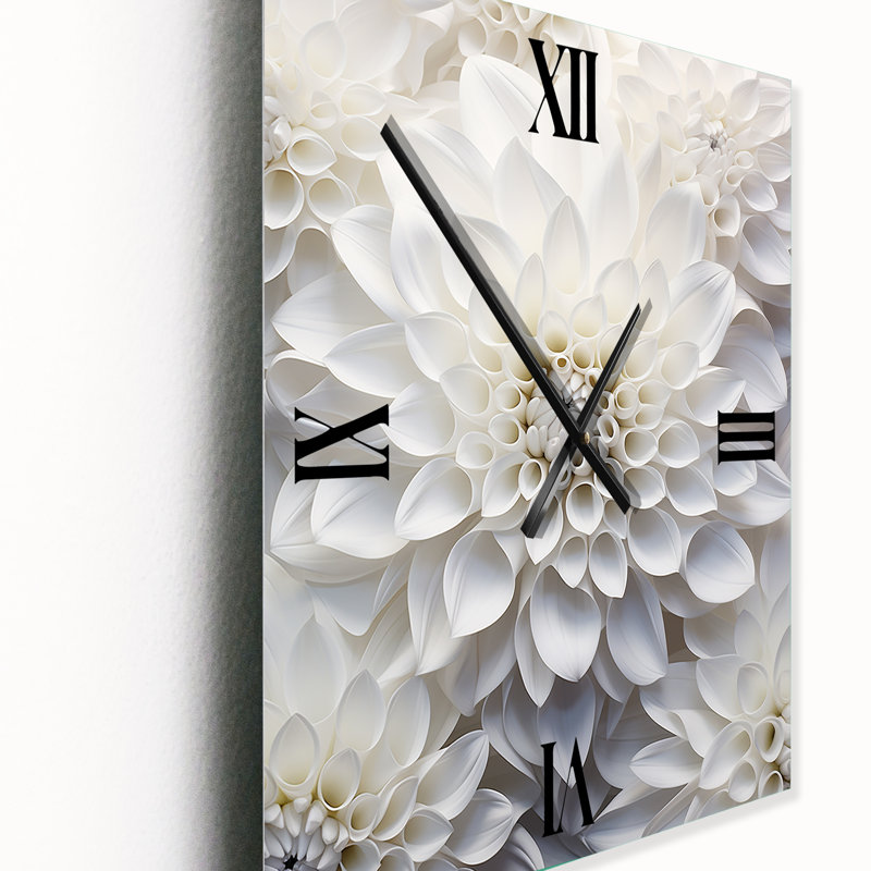 Horloge murale Valen - Dahlia, Très grand