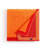 Tommy Hilfiger Colorblock Monogram Orange Cotton Beach Towel-126654880
