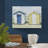 Two Beach Huts by Jane Hewlett - No Frame Rectangle Print on MDF-12899463-23738307-23738310