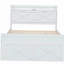 Lit en bois avec tête de rangement, lit extensible avec prise de courant, lit avec trois tiroirs de rangement-121110504-121110505
