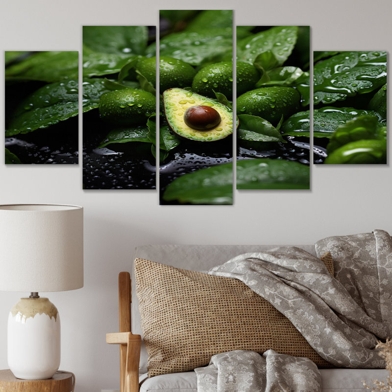 Breneman - Fruits Wall Decor - 5 Panels