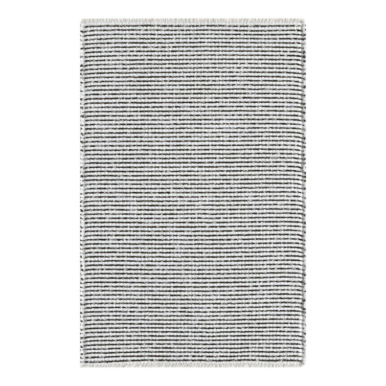 Two Tone Fringed Area Rug