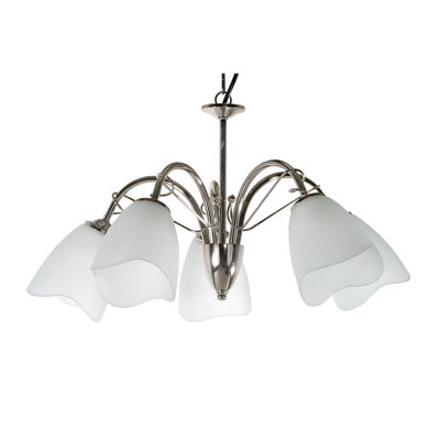 Alaina 5 - Light Shaded Chandelier