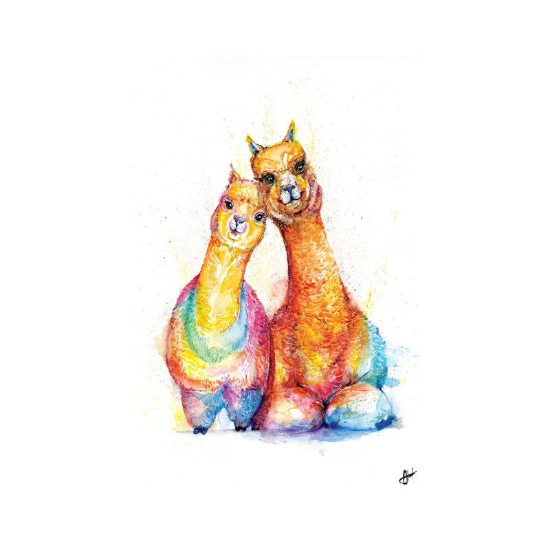 Animals, Wrapped Canvas, 12" H x 8" W x 0.75" D