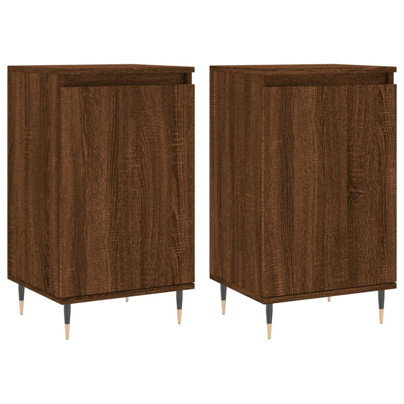 Malorie 40cm Sideboard, Brown Oak