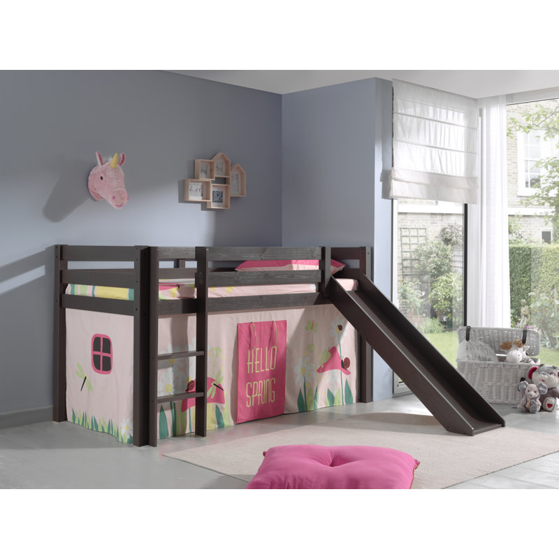 Escalera Loft Bed, 90 x 200 cm, Beige, Basic