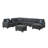 Manns Upholstered U-Shaped Sectional Left Hand Facing-1802145120