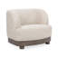 Chaise d'appoint rembourrée Meera