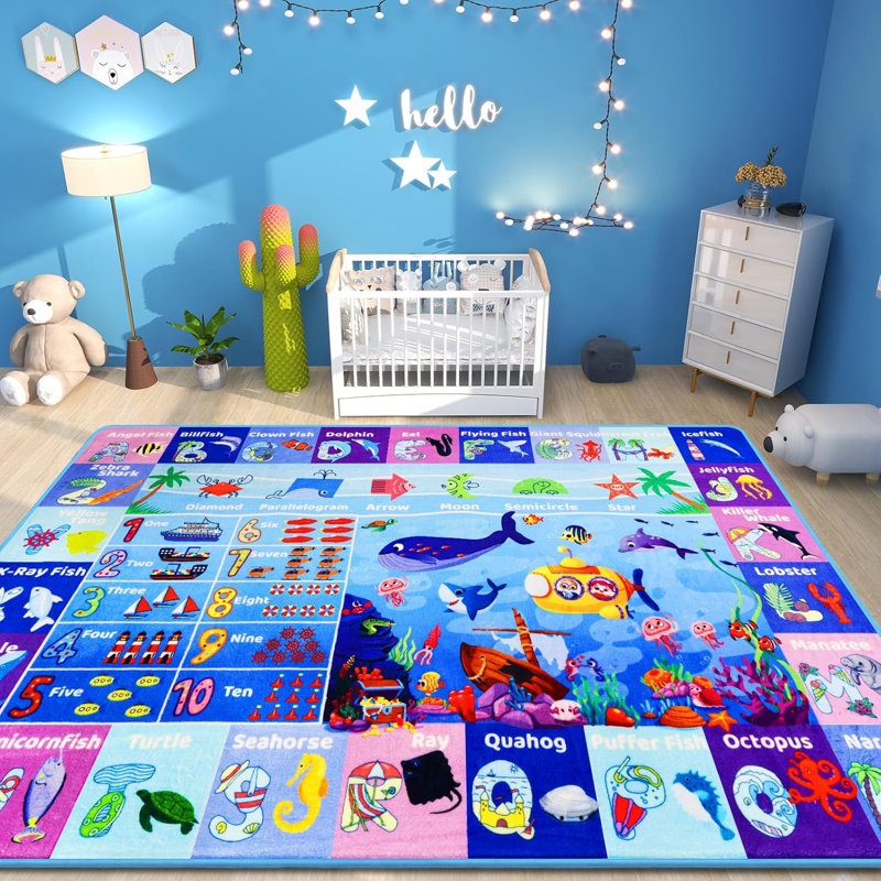 Tapis de jeu, Rectangle 4 pi 11 po x 6 pi 7 po
