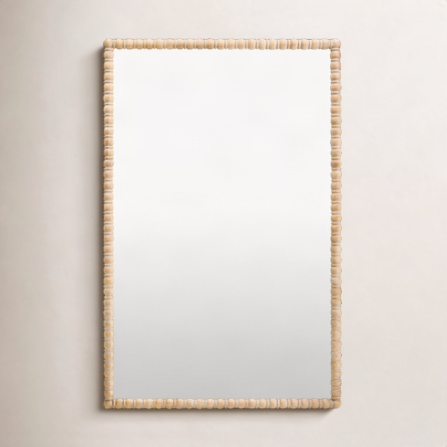 Karling Blair Pine Accent Mirror, 72" x 47", Antique Brown