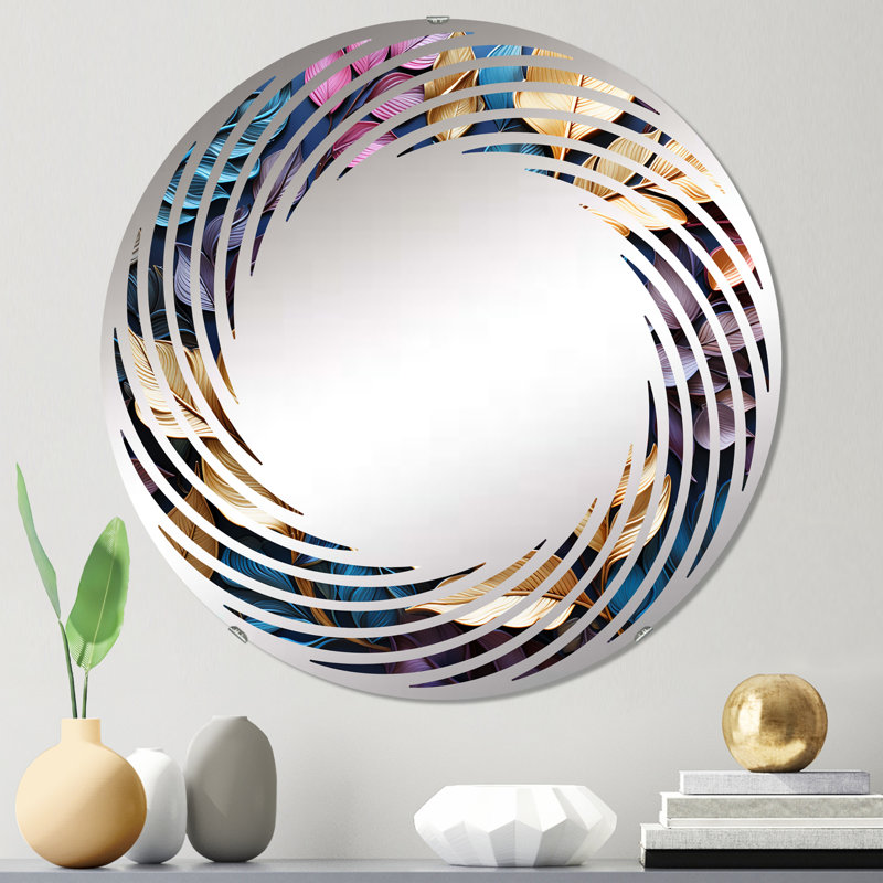 Gismar Circle Mirror, 23.6" x 23.6"