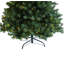 Arbre de Noël artificiel à charnière pré-éclairé 6 pi - assemblage facile avec support pliable