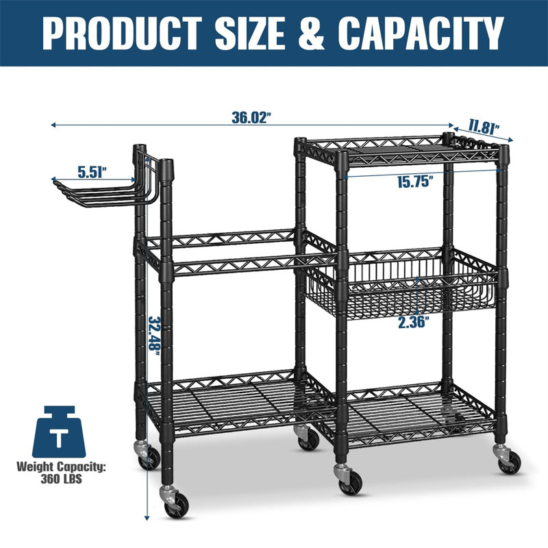 Metal Freestanding Multi-Use Sports Rack