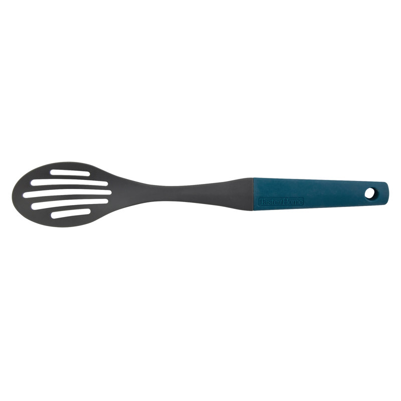 Sea Green and Ash Gray 9-Piece Nylon Kitchen Utensil Set