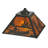 16" Square Canoe At Lake Pendant