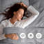 Royale Linens | Draps plats en microfibre brossée ultra doux seulement | Infroissable et résistant aux taches | Drap de qualité supérieure pour lit Hotel-114492967-114492985