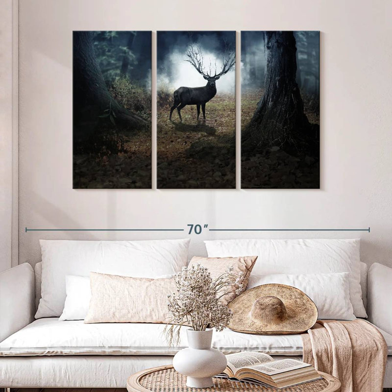 Brampt Phantom Deer Stag, 32" H x 50" W