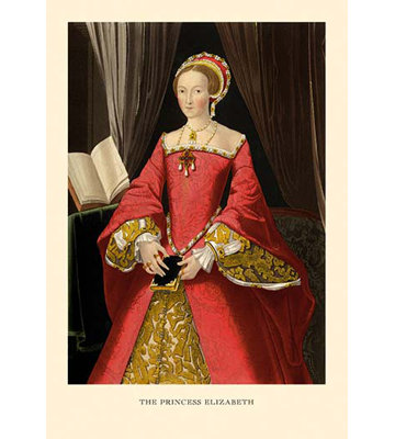 « the princess of elizabeth » par h. shaw, reproduction d’art