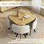 Metal Base Dining Table-1383192241