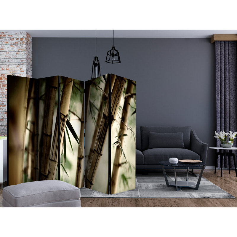Room Divider - Fog And Bamboo Forest II [Room Dividers]