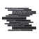 Karma Straight Edge Glass Mosaic Sheet Tile
