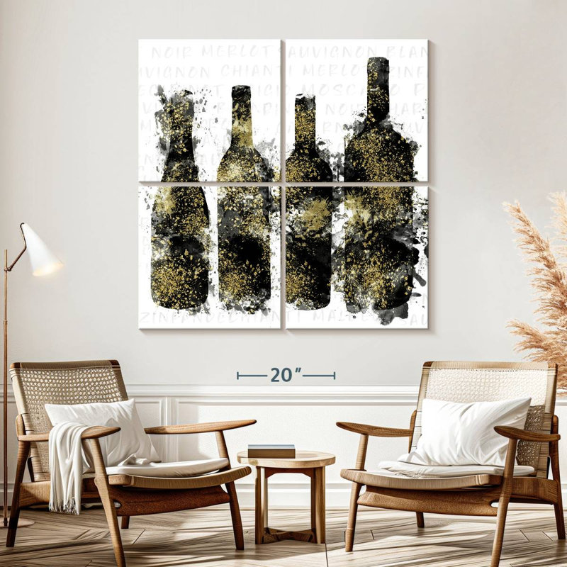 Yarlin Splash Of Wine I, 57" H x 57" W