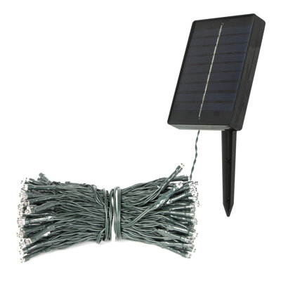 2090Cm LED Solar Powered 200 - Bulb Mini String Light (End to End Connectable)