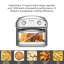 Four à convection multifonctionnel 12,5 pintes 7-en-1, acier inoxydable, 1500 W, argent