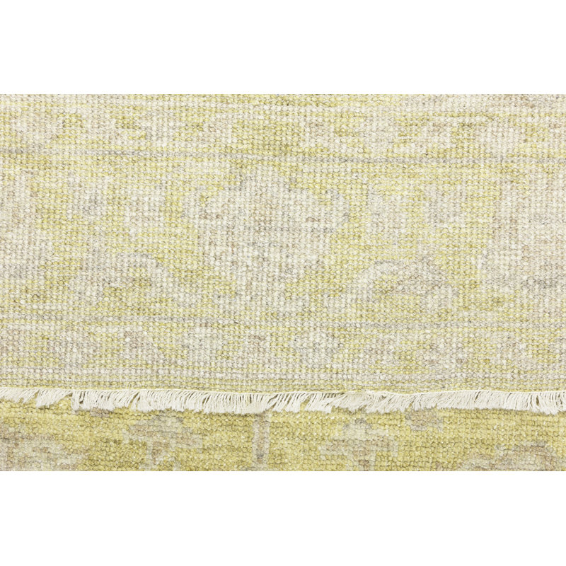 Tapis oriental floral Elandus, Rectangle 4 pi 11 po x 7 pi 11 po