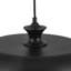 Luminaire suspendu noir 15 po Minori