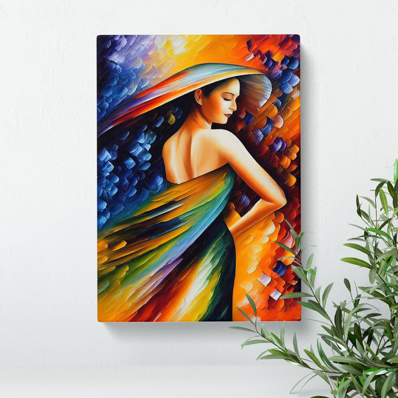 Portrait Of A Woman No.2 - Wrapped Canvas Print, 50cm H x 35cm W x 3cm D