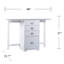 Organisateur pliable et bureau de bricolage